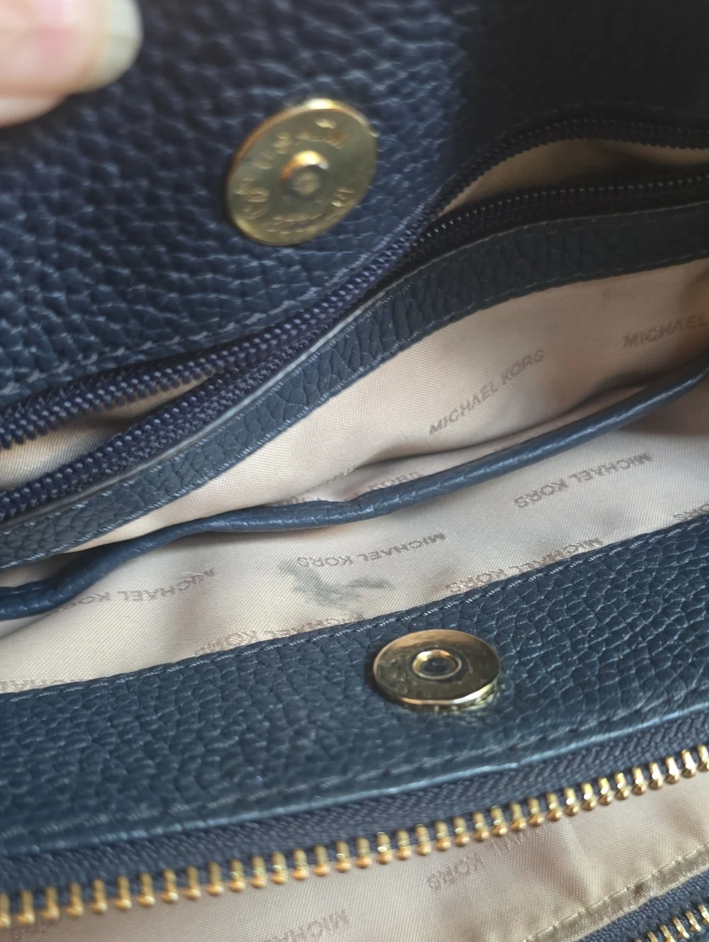 Micharl Kors Heavy Duty Leather Satchel